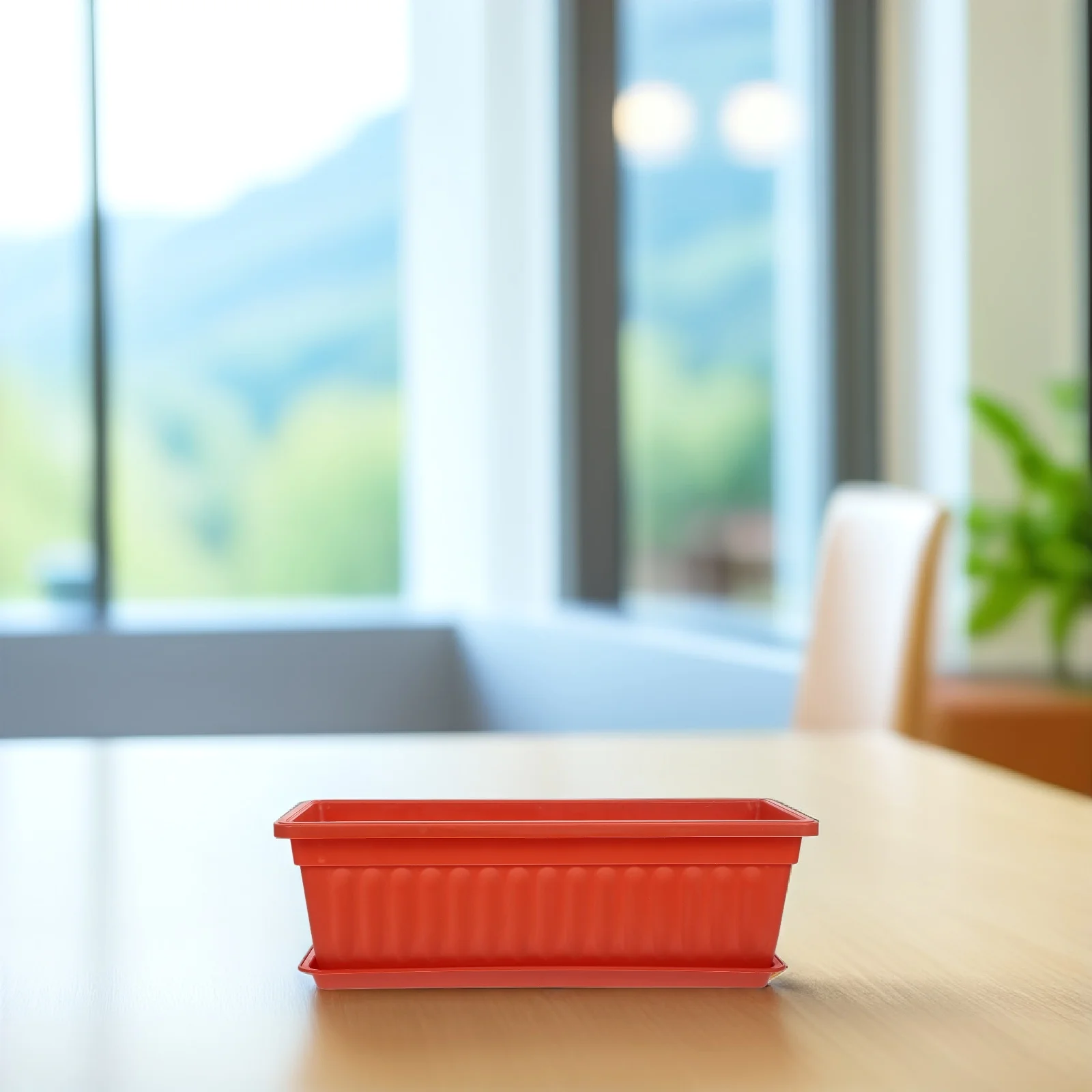 2pcs Large Rectangular Planters Thickened Plastic Garden Pots Red Color With Tray For Balcony Gardening Growing Plants Flowers
2pcs Large Rectangular Planters Thickened Plastic Garden Pots Red Color With Tray For Balcony Gardening Growing Plants Flowers