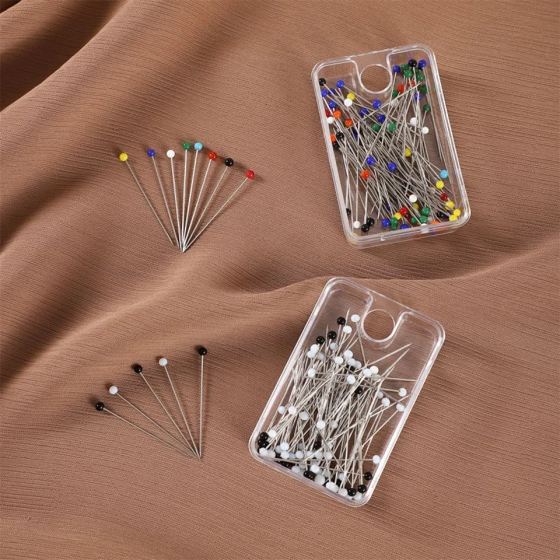 Colored Black and White Glass Head Pearl Needle Thumbtack Anti-Exposure Clothing Register Pin Boxed Headscarf Fixing Needle
Colored Black and White Glass Head Pearl Needle Thumbtack Anti-Exposure Clothing Register Pin Boxed Headscarf Fixing Needle