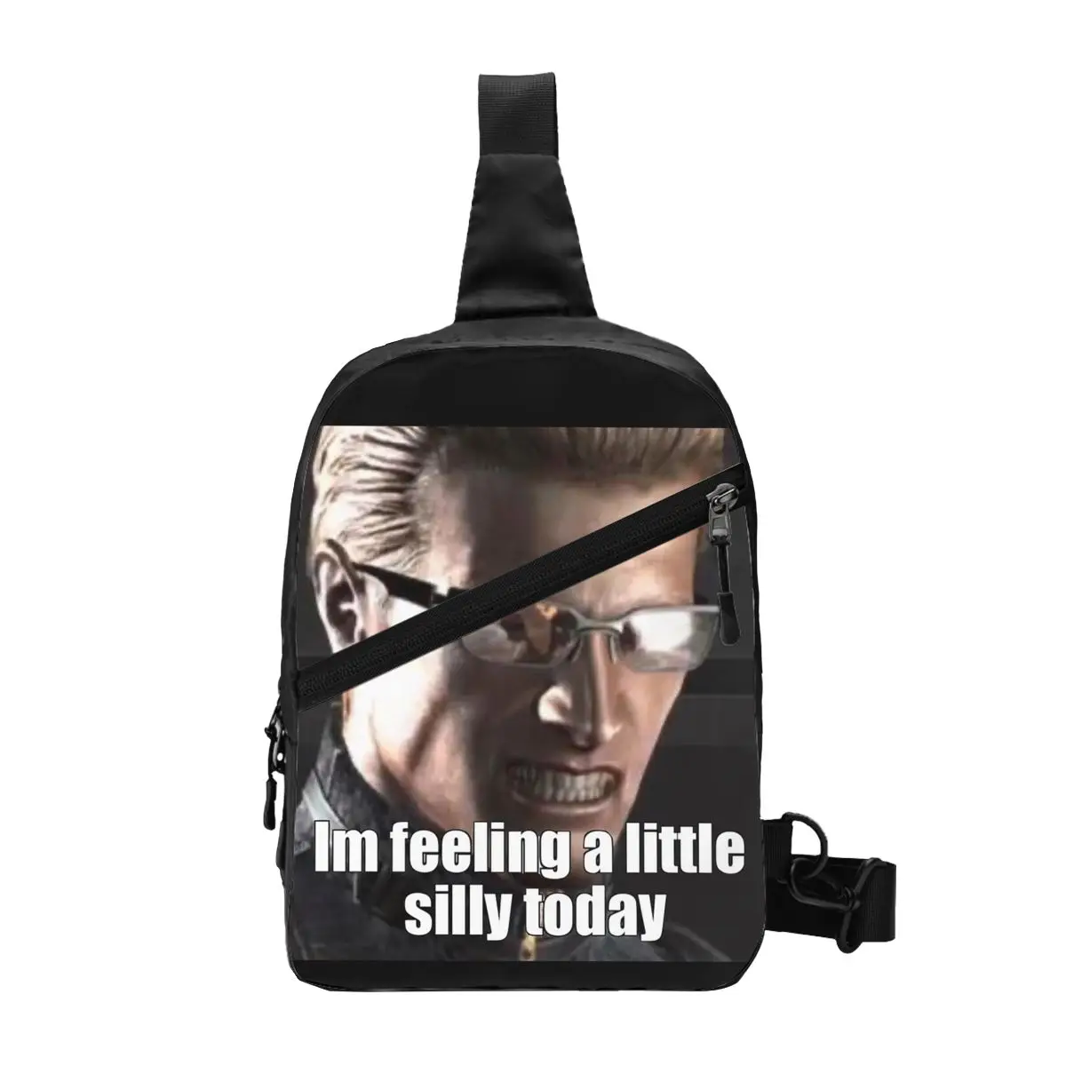 Нагрудная сумка Silly Albert Wesker, мужской рюкзак через плечо, нагрудная сумка, дорожный походный рюкзак, сумка на плечо
Нагрудная сумка Silly Albert Wesker, мужской рюкзак через плечо, нагрудная сумка, дорожный походный рюкзак, сумка на плечо