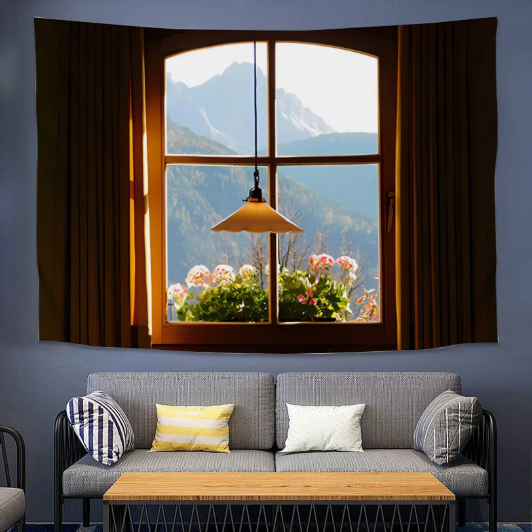Ins Эстетическое окно Живописный вид Прямая трансляция Фон Ткань Общежитие Декор для спальни Гобелен Настенное искусство
Ins Эстетическое окно Живописный вид Прямая трансляция Фон Ткань Общежитие Декор для спальни Гобелен Настенное искусство