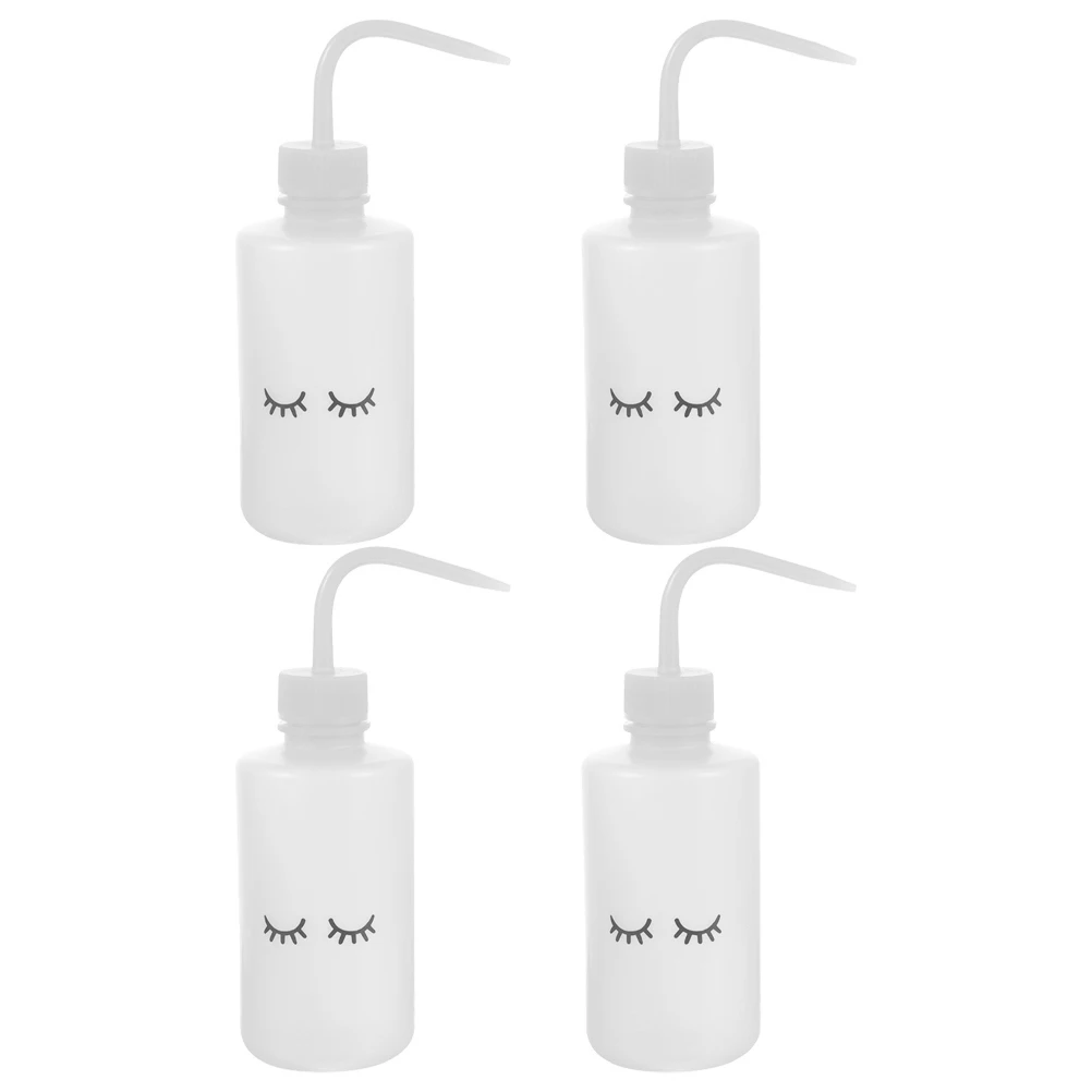 4 Pcs Eyelash Cleaning Bottle Empty Curved Mouth Pot Bottles or for Liquids Creative
4 Pcs Eyelash Cleaning Bottle Empty Curved Mouth Pot Bottles or for Liquids Creative