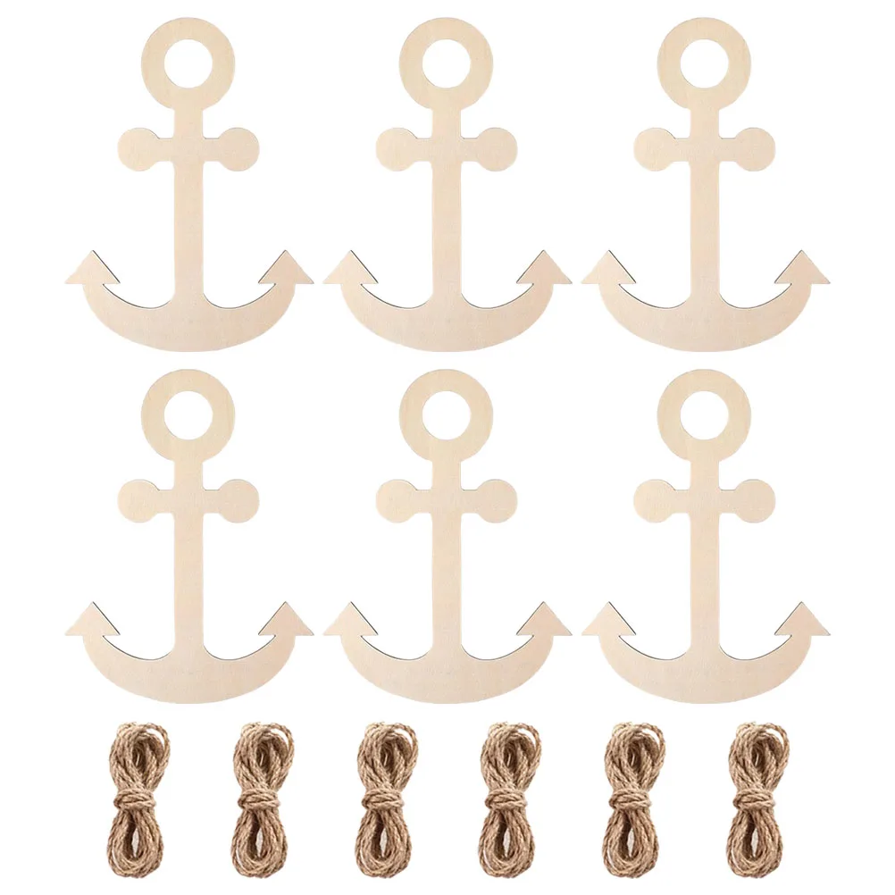 6 Wooden Nautical Anchor Ornaments DIY Craft Home Decoration Ocean Theme Party Supplies Classroom Activities Durable Paintable
6 Wooden Nautical Anchor Ornaments DIY Craft Home Decoration Ocean Theme Party Supplies Classroom Activities Durable Paintable