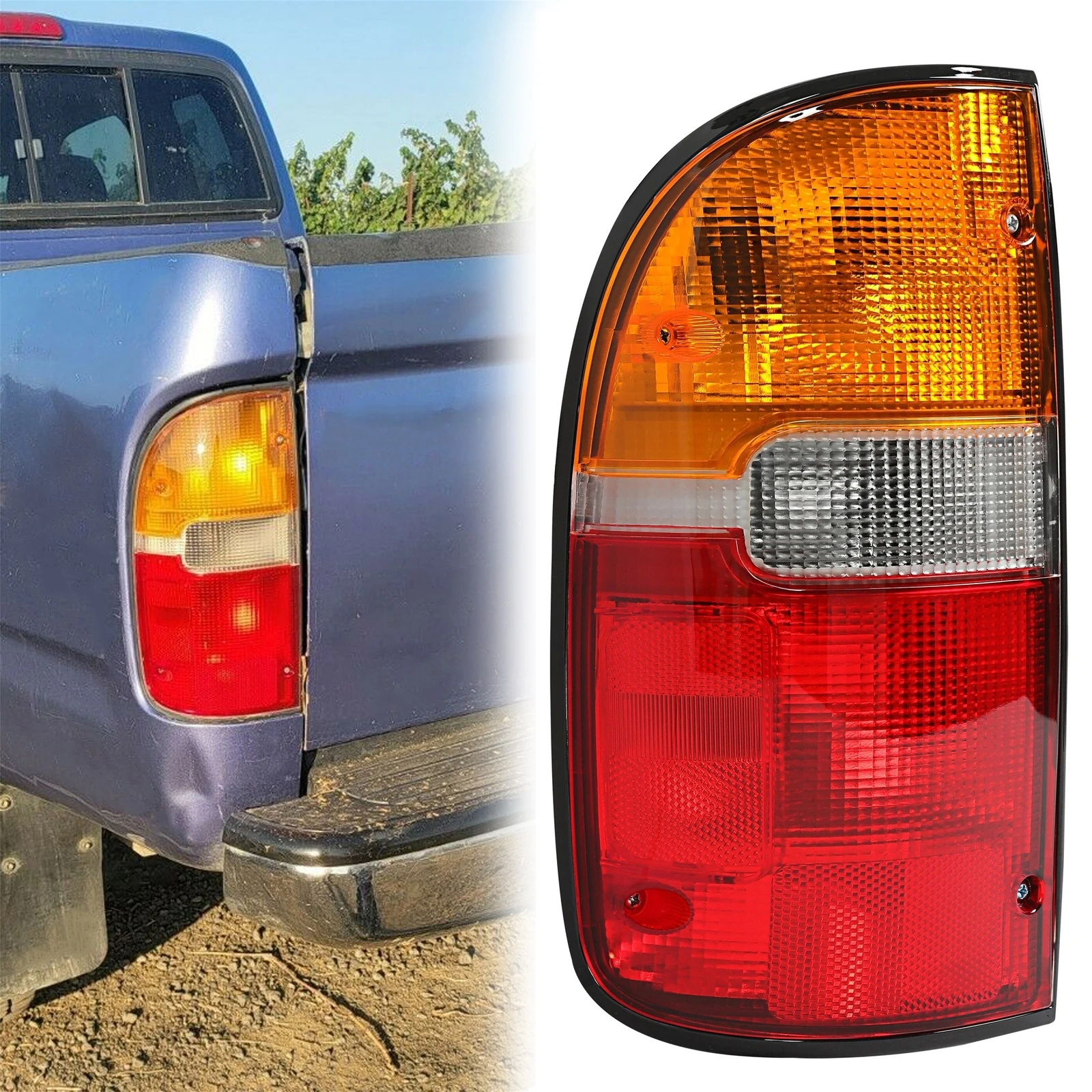 Left Side Tail Light W/Bulb For Toyota Tacoma 1995-2000 #TO2800116 Brake Lamp
Left Side Tail Light W/Bulb For Toyota Tacoma 1995-2000 #TO2800116 Brake Lamp