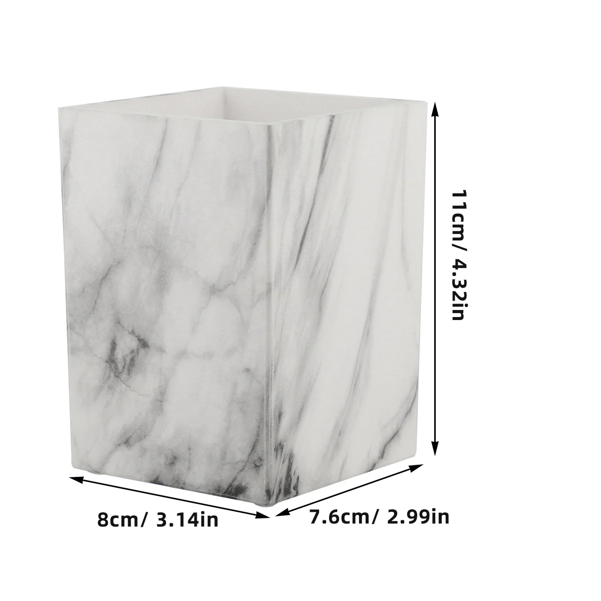 Marble Pen Holder Desk Organizer Pencil Blush Rack Decoration Makeup Brush Holder Marbling Design Office Supplies Plastic
Marble Pen Holder Desk Organizer Pencil Blush Rack Decoration Makeup Brush Holder Marbling Design Office Supplies Plastic