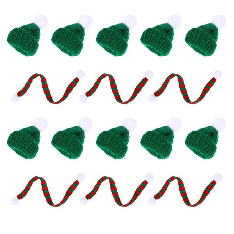 20pcs DIY Accessories Knitted Christmas Hats Tiny Santa Hat Small Santa Hats for Dolls Christmas Santa Hat Wine Bottle Ornaments
20pcs DIY Accessories Knitted Christmas Hats Tiny Santa Hat Small Santa Hats for Dolls Christmas Santa Hat Wine Bottle Ornaments