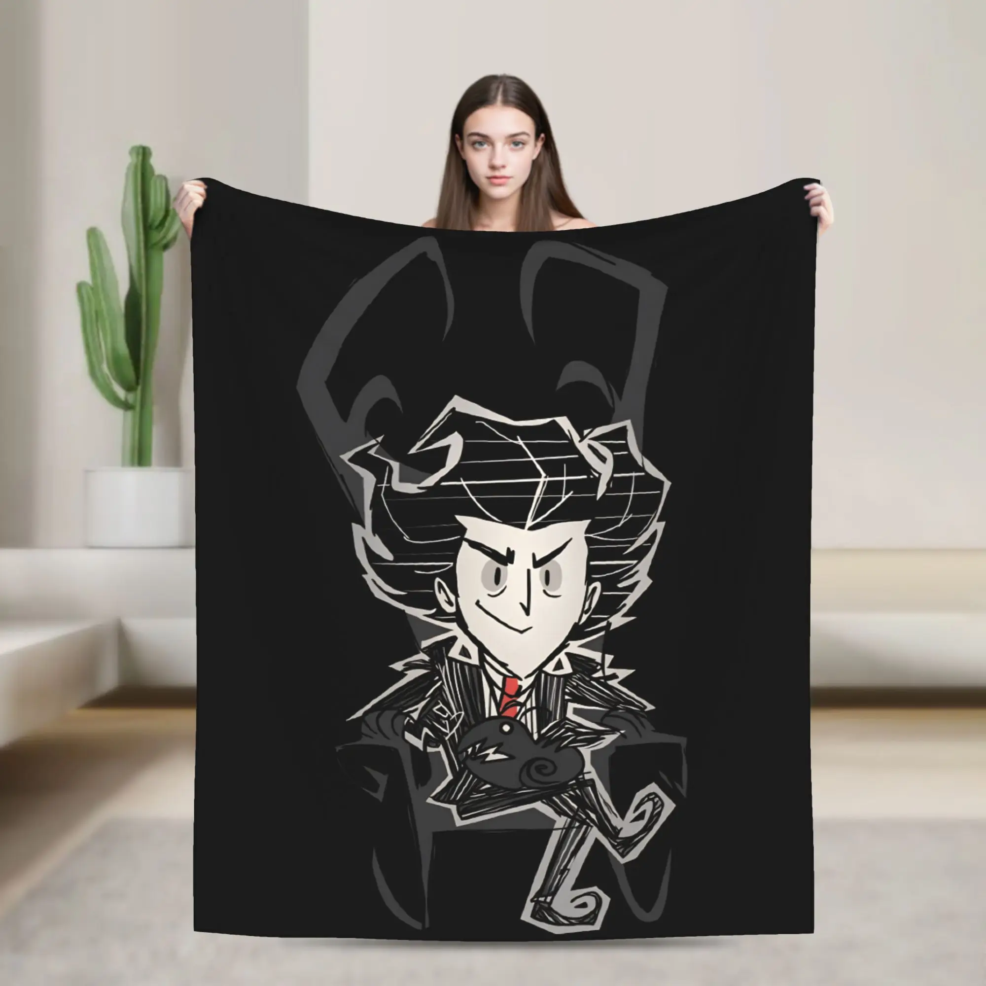 Don't Starve Woodie Chopping Warm Soft Blankets Students Plush Bedding Throws Graphic Outdoor Flannel Bedspread Sofa Bed Cover
Don't Starve Woodie Chopping Warm Soft Blankets Students Plush Bedding Throws Graphic Outdoor Flannel Bedspread Sofa Bed Cover