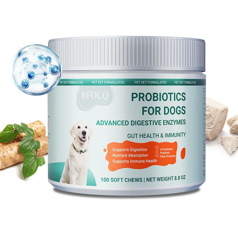 Probiotics for Dogs - Helps Maintain Digestive Balance, Regularity, and Nutrient Absorption for A Healthy Gut
Probiotics for Dogs - Helps Maintain Digestive Balance, Regularity, and Nutrient Absorption for A Healthy Gut