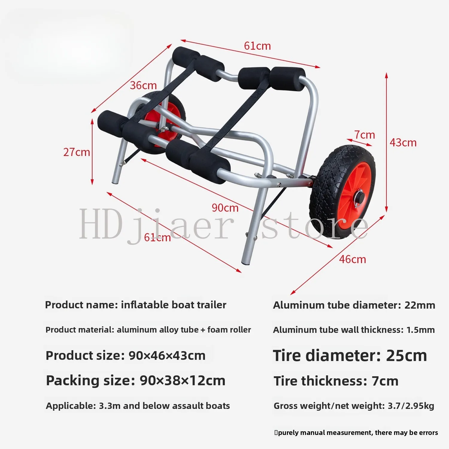 Suitable for charging boats, inflatable kayaks, rubber boats, fishing boats, kayak trailers, aluminum alloy folding carts
Suitable for charging boats, inflatable kayaks, rubber boats, fishing boats, kayak trailers, aluminum alloy folding carts