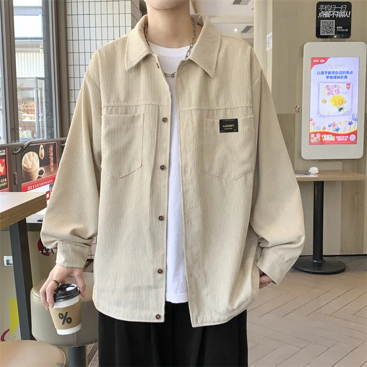 Men's Corduroy Long-sleeve Shirt, New Autumn and Winter 2024 Style, Japanese Casual Brand Outerwear
Men's Corduroy Long-sleeve Shirt, New Autumn and Winter 2024 Style, Japanese Casual Brand Outerwear
