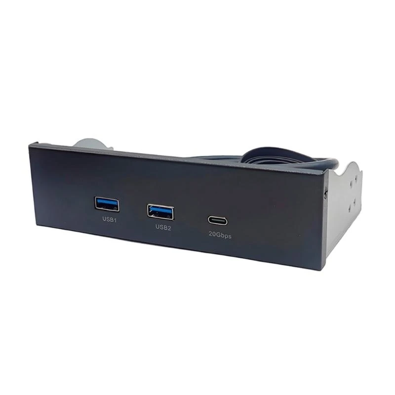 83ce USB3.2 и Type C Передняя панель для 5,25 дюйма Drive Bay с двойным USB -портом для PC Desktop усиливает соединение
83ce USB3.2 и Type C Передняя панель для 5,25 дюйма Drive Bay с двойным USB -портом для PC Desktop усиливает соединение