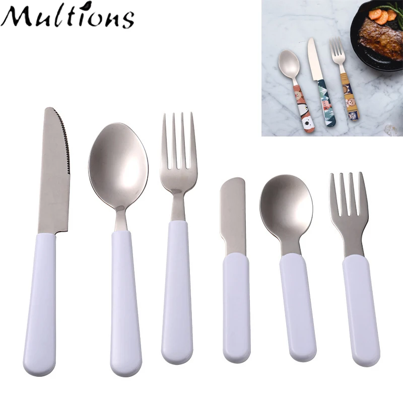 1Pcs Sublimation Blank Stainless Steel Cutlery Knife Fork Spoon Heat Transfer Printing For DIY Children Tableware
1Pcs Sublimation Blank Stainless Steel Cutlery Knife Fork Spoon Heat Transfer Printing For DIY Children Tableware