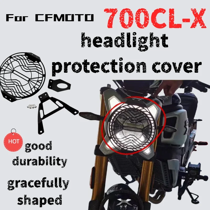 Для CFMOTO CL-X700 Модифицированная сетка для фар Ретро крышка для фар Автомобильная сетка для насекомых Аксессуары для модификации автомобильного света
Для CFMOTO CL-X700 Модифицированная сетка для фар Ретро крышка для фар Автомобильная сетка для насекомых Аксессуары для модификации автомобильного света