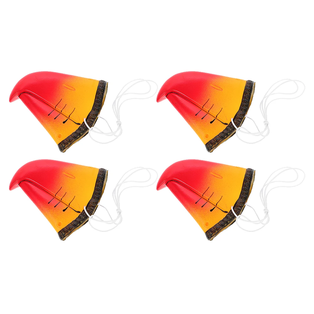 4 Pcs Parrot Nose Prop Halloween Bird Beak Mouth Face Cover Animal Masks Chicken Costume Decorate
4 Pcs Parrot Nose Prop Halloween Bird Beak Mouth Face Cover Animal Masks Chicken Costume Decorate