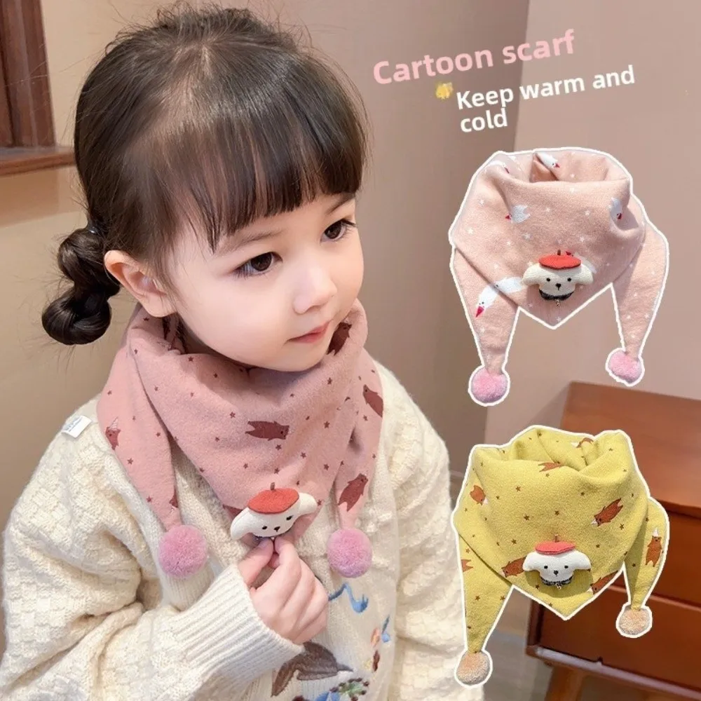 Cute Cartoon Cotton Triangle Scarf Winter Warm Windproof Kids Neck Cover Thickened Outdoor Children Neckerchief
Cute Cartoon Cotton Triangle Scarf Winter Warm Windproof Kids Neck Cover Thickened Outdoor Children Neckerchief