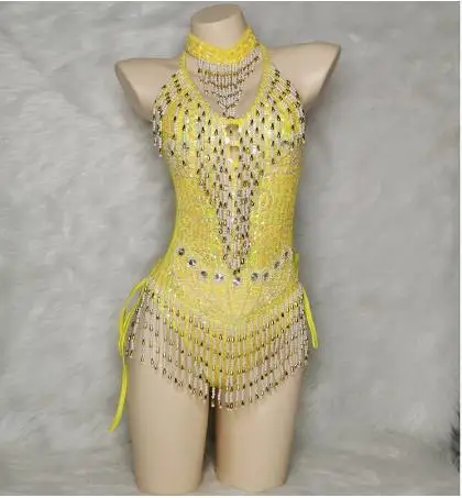 Sequins Belly Dance Costume Luxury Tassel Sparkly Samba Suit Sexy Bodysuit Nightclub stage show gogo dance Costume
Sequins Belly Dance Costume Luxury Tassel Sparkly Samba Suit Sexy Bodysuit Nightclub stage show gogo dance Costume