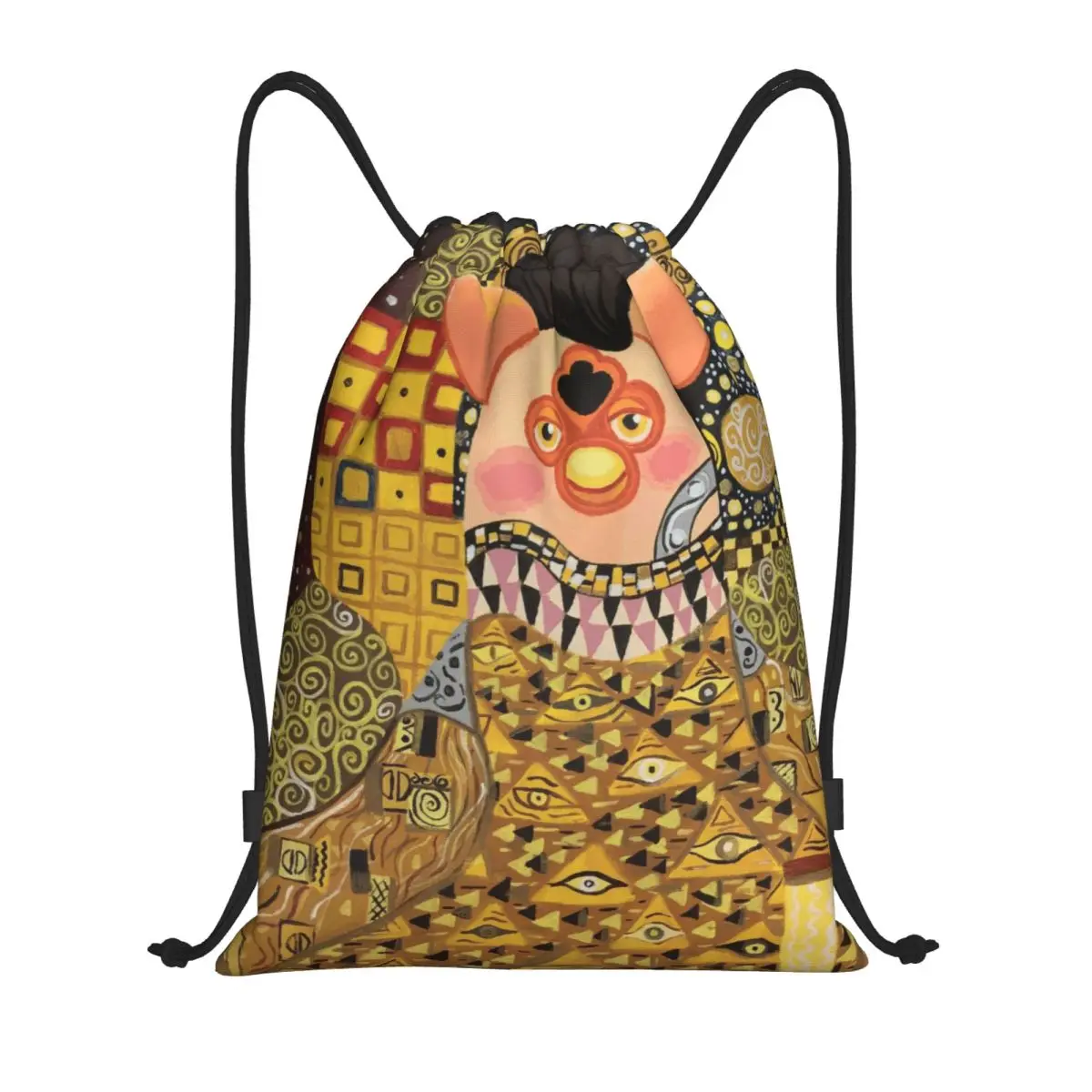 Custom Furbys Woman In Gold Drawstring Bags for Shopping Yoga Backpacks Men Women Sports Gym Sackpack
Custom Furbys Woman In Gold Drawstring Bags for Shopping Yoga Backpacks Men Women Sports Gym Sackpack