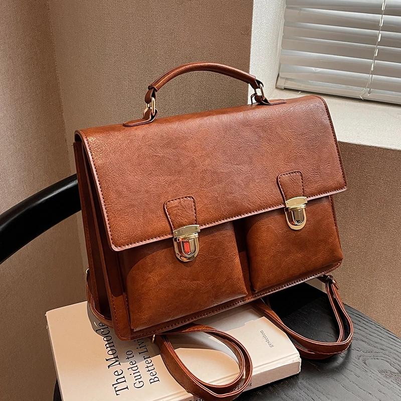 High Quality Women Pu Leather Handbags Satchels Bags Casual Large Capacity Ladies Shoulder Messenger Bags Vintage Crossbody Bag
High Quality Women Pu Leather Handbags Satchels Bags Casual Large Capacity Ladies Shoulder Messenger Bags Vintage Crossbody Bag