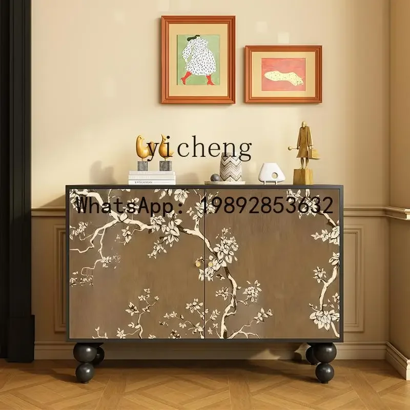 X5-1 antique solid wood dining side cabinet painted decorative cabinet household living room entrance locker
X5-1 antique solid wood dining side cabinet painted decorative cabinet household living room entrance locker