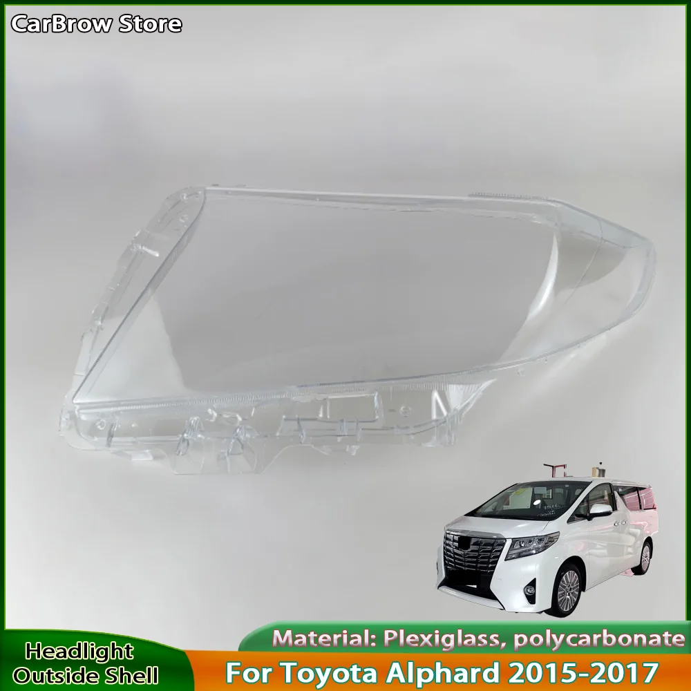 Headlight Shade Lens Plexiglass For Toyota Alphard 2015 2016 2017 Front Headlamp Cover Transparent Lampshades Lamp Shell Masks
Headlight Shade Lens Plexiglass For Toyota Alphard 2015 2016 2017 Front Headlamp Cover Transparent Lampshades Lamp Shell Masks