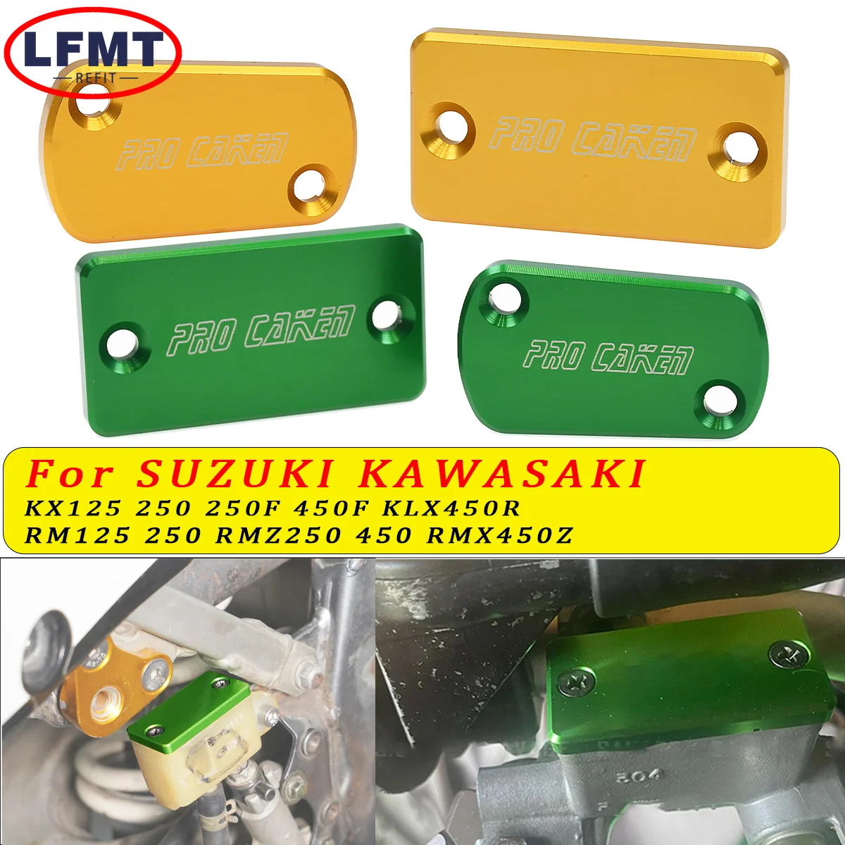 Motorcycle Accessories Brake Reservoir Caps Oil Fluid Cover For SUZUKI RM125 RM250 RMZ250 RMZ450 RMX450Z Dirt Bike 2004-2018
Motorcycle Accessories Brake Reservoir Caps Oil Fluid Cover For SUZUKI RM125 RM250 RMZ250 RMZ450 RMX450Z Dirt Bike 2004-2018