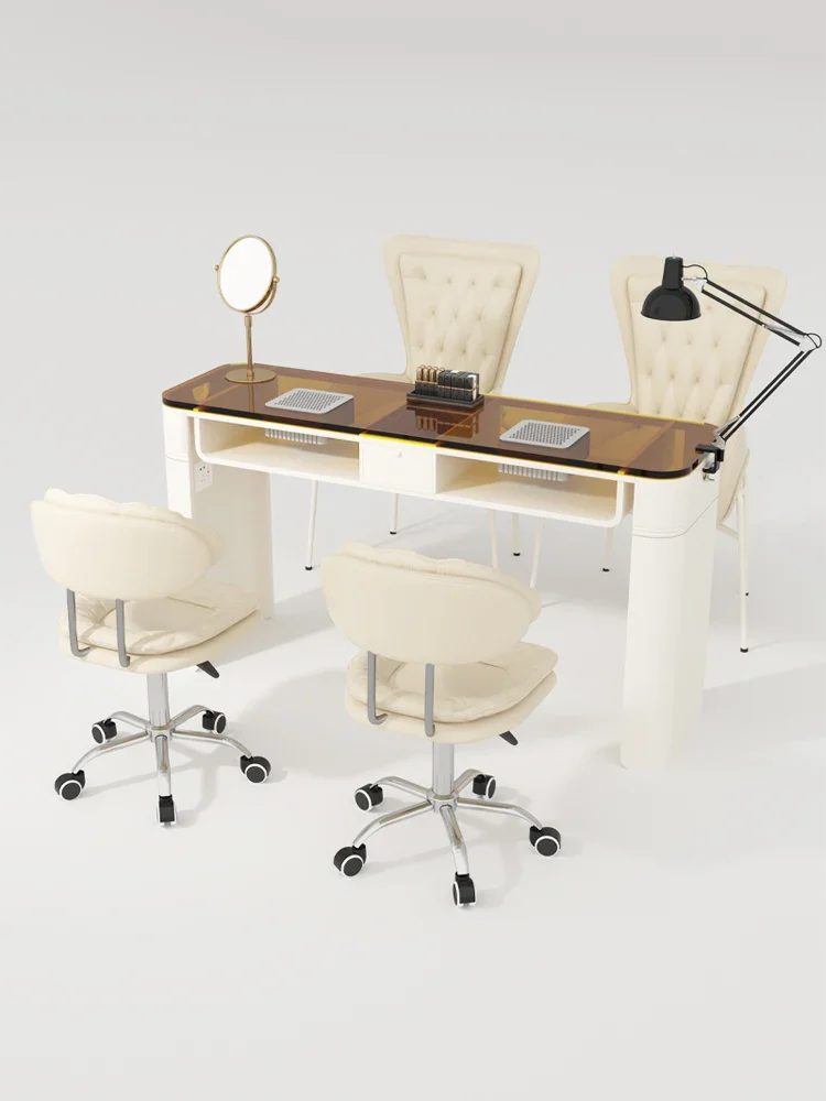Cream Style Dressing Nail Table Professional Nail Artist Manicure Table Modern Simple Storage Mesa Manicura Salon Furniture KMNT
Cream Style Dressing Nail Table Professional Nail Artist Manicure Table Modern Simple Storage Mesa Manicura Salon Furniture KMNT