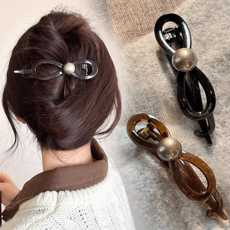 Винтажная заколка для волос с бантом из искусственного жемчуга, акриловая заколка для волос для женщин и девочек, заколки с хвостиком, аксессуары для волос, подарки, головные уборы
Винтажная заколка для волос с бантом из искусственного жемчуга, акриловая заколка для волос для женщин и девочек, заколки с хвостиком, аксессуары для волос, подарки, головные уборы