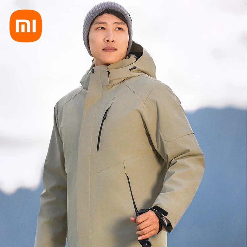 Xiaomi SKAH 3 IN 1 Down Outdoor Jackets Men Winter Parka Windbreak Thick Warm Jackets Coats Male Hooded Anorak Jackets for Women
Xiaomi SKAH 3 IN 1 Down Outdoor Jackets Men Winter Parka Windbreak Thick Warm Jackets Coats Male Hooded Anorak Jackets for Women