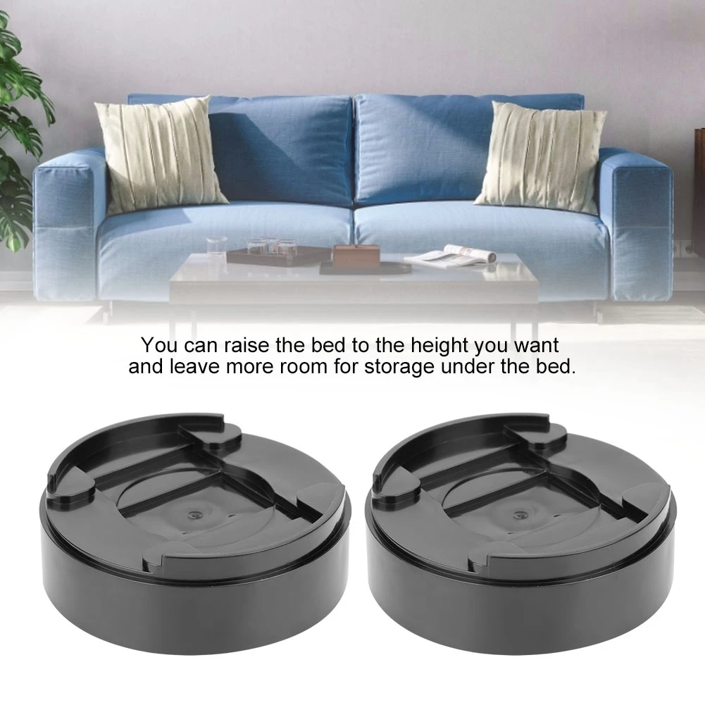 8 Pcs Floor Protectors Furniture Riser Black Round Plastic Bed Risers Mats Cabinet Table Feet Pad Furniture Legs Risers
8 Pcs Floor Protectors Furniture Riser Black Round Plastic Bed Risers Mats Cabinet Table Feet Pad Furniture Legs Risers