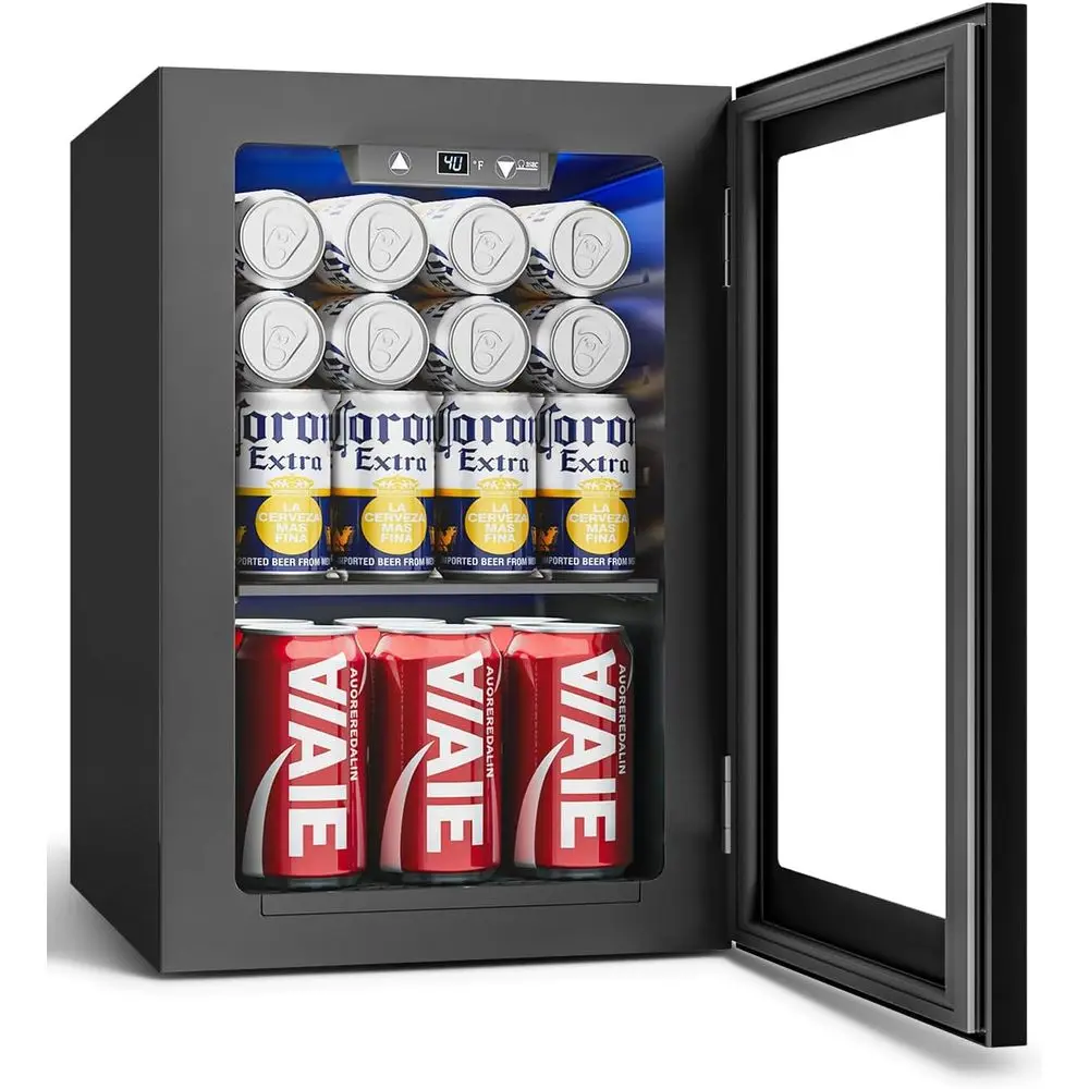 Compact Digital Mini Fridge for Beverages - Ideal for Soda, Wine, and Drinks in Home, Dorm, or Office, Black
Compact Digital Mini Fridge for Beverages - Ideal for Soda, Wine, and Drinks in Home, Dorm, or Office, Black