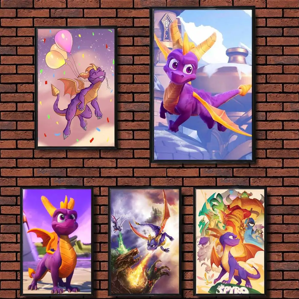 S-Spyro R-Reignited TrilogyS Poster Prints Wall Art Picture Painting Gift Living Room Restaurant Bar Large Dec Sticker
S-Spyro R-Reignited TrilogyS Poster Prints Wall Art Picture Painting Gift Living Room Restaurant Bar Large Dec Sticker