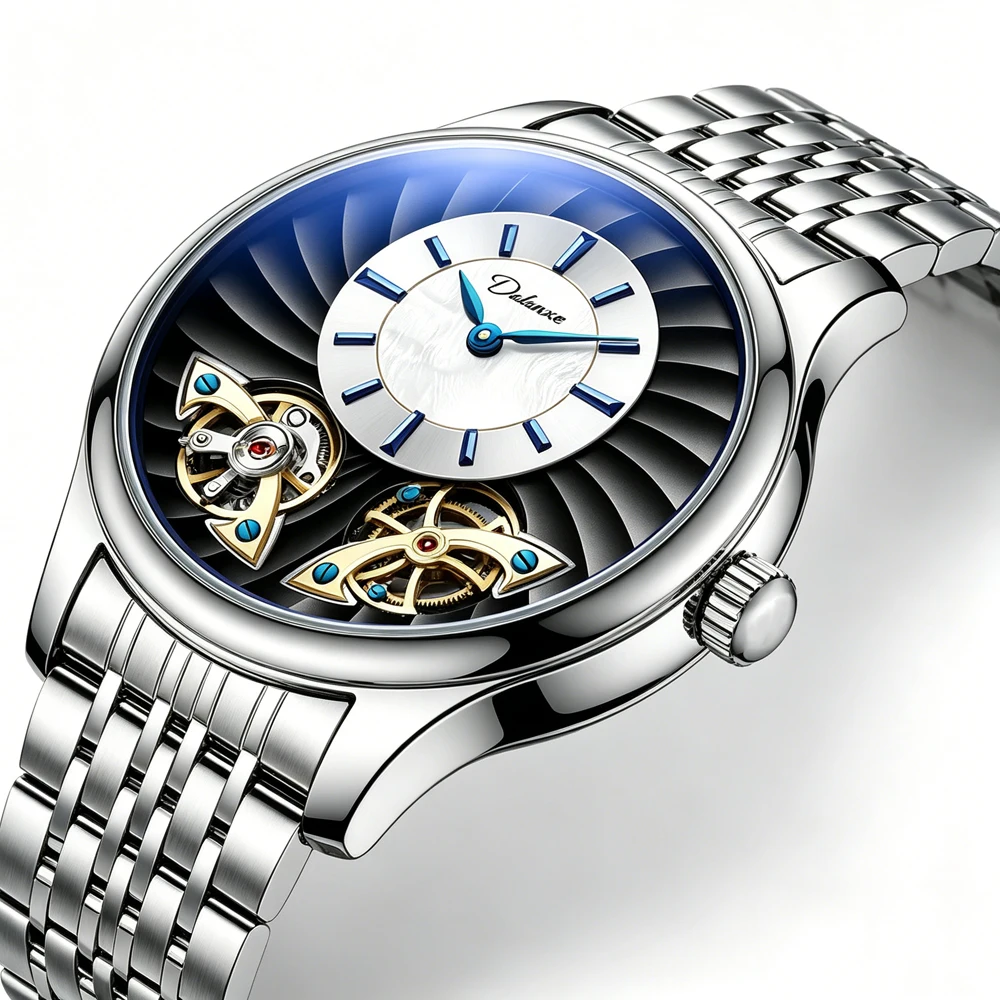 Watches High Quality AAA Clock Brand New Top Men's Watch Luxury All-Steel Automatic Mechanical Tourbillon Clock
Watches High Quality AAA Clock Brand New Top Men's Watch Luxury All-Steel Automatic Mechanical Tourbillon Clock