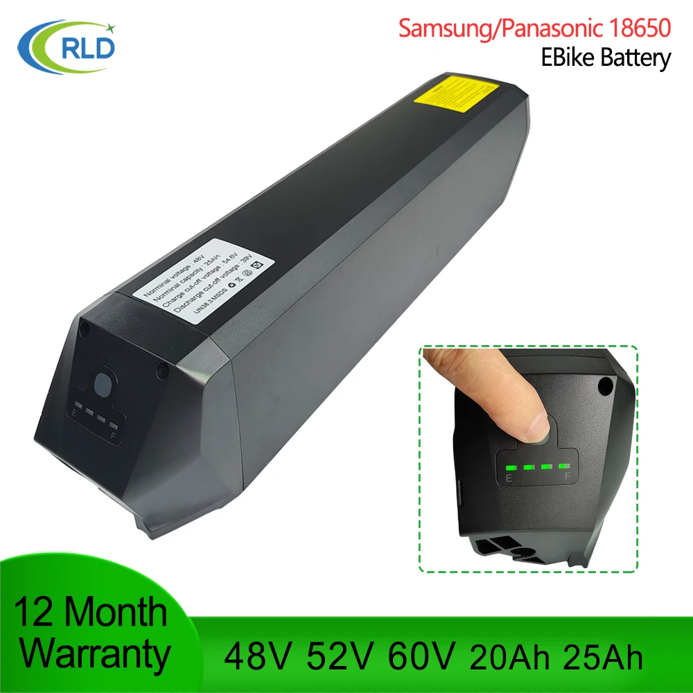 Аккумулятор для электровелосипеда Reention Dorado 21700 48В 52В 60В 30Ач 25Ач 20Ач, элементы Samsung LG, 250-1500Вт, NCM
Аккумулятор для электровелосипеда Reention Dorado 21700 48В 52В 60В 30Ач 25Ач 20Ач, элементы Samsung LG, 250-1500Вт, NCM