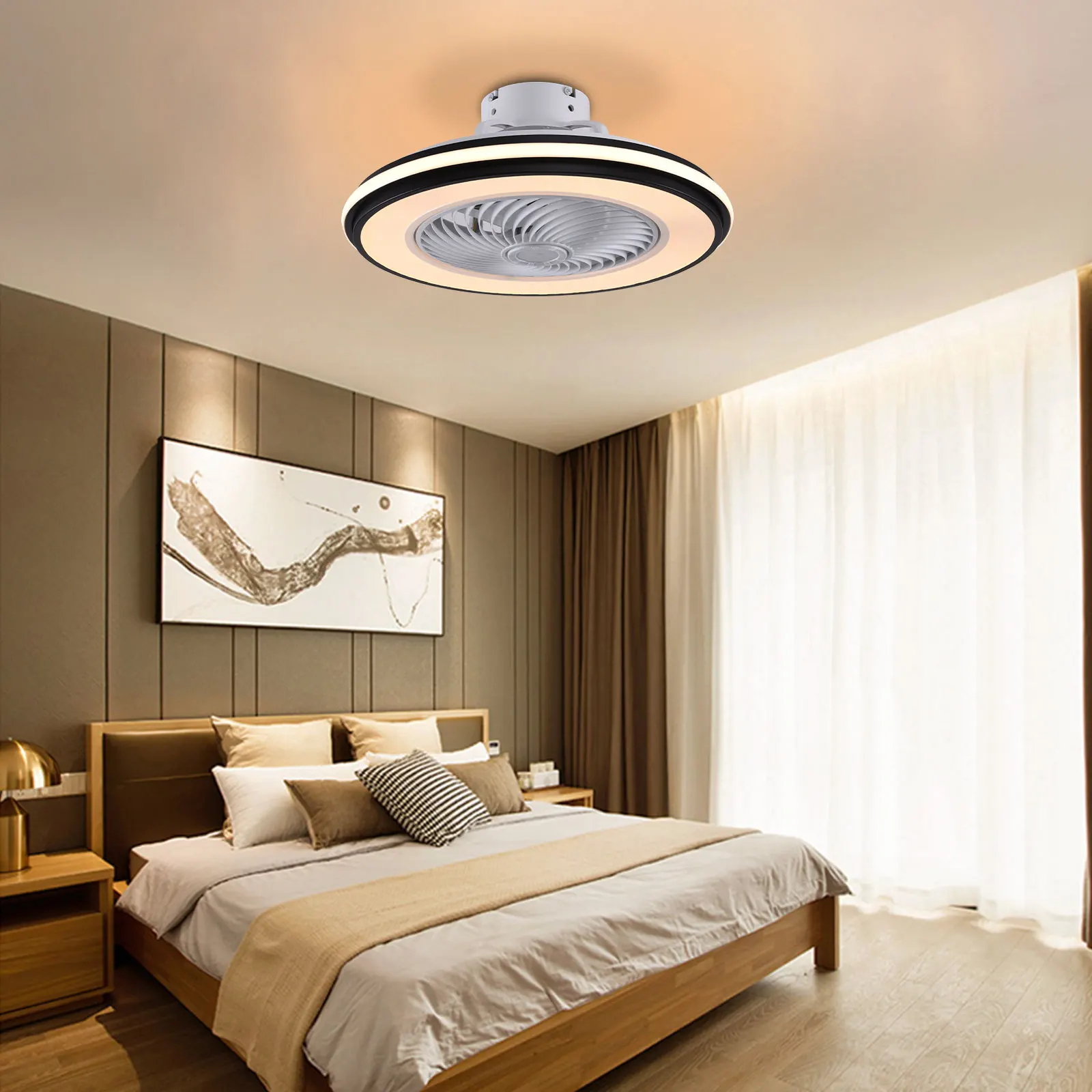 Ceiling Fan with Lights, LYNICESHOP 20 Inch Semi Flush Mount Ceiling Fan with Remote Control - 3 Dimmable Lights & 3 Gear Wind
Ceiling Fan with Lights, LYNICESHOP 20 Inch Semi Flush Mount Ceiling Fan with Remote Control - 3 Dimmable Lights & 3 Gear Wind