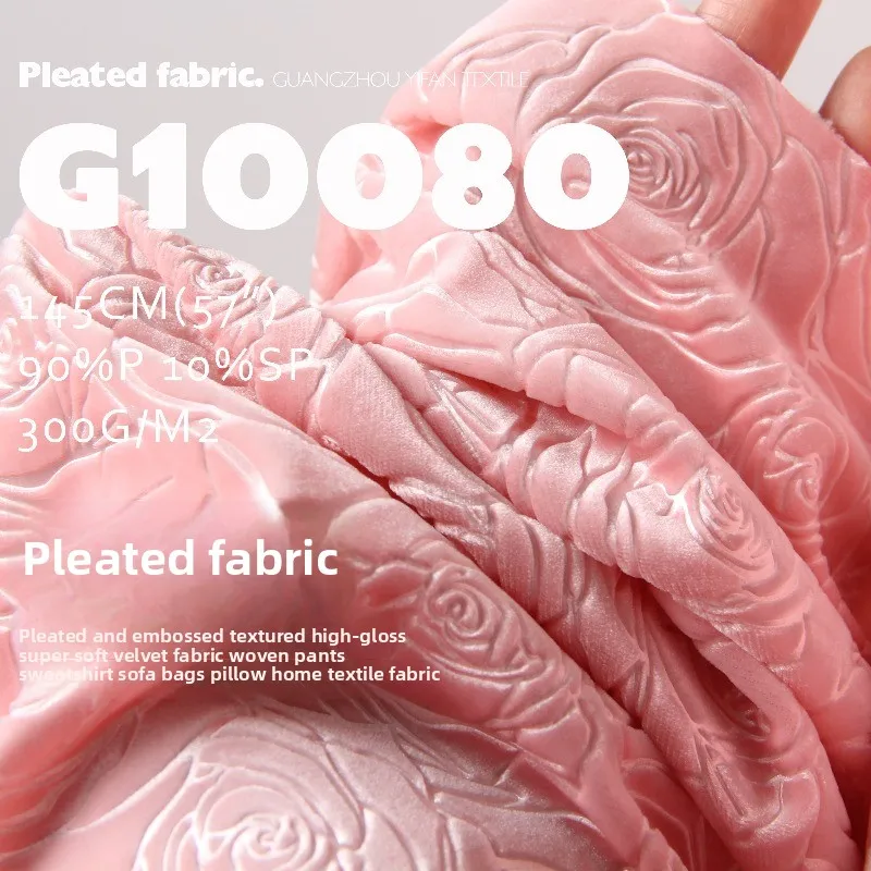 Mbossed Pleated Soft Elastic Spandex Fabric for Knitted Pants Hoodie Sofa Cover Hug Pillow Cloth Diy Per Meter Sewing Material
Mbossed Pleated Soft Elastic Spandex Fabric for Knitted Pants Hoodie Sofa Cover Hug Pillow Cloth Diy Per Meter Sewing Material