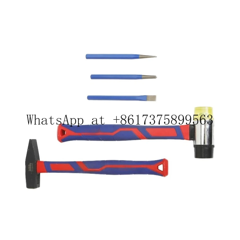 5PC Hand Striking Tools Rubber Hammer with Tool Box and Tool Tray
5PC Hand Striking Tools Rubber Hammer with Tool Box and Tool Tray