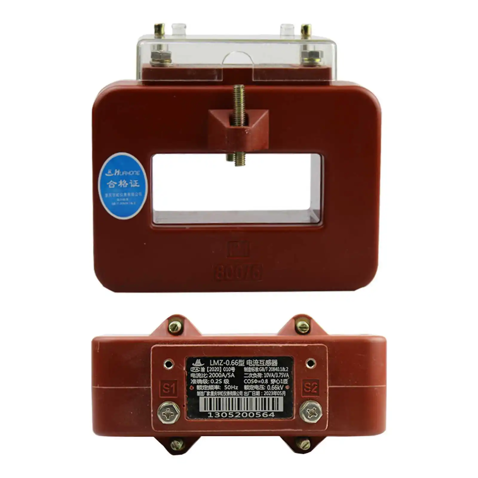 High Current Transformer LMZ-0.66 1000/5 2000/5 Accuracy 0.2S Level Metrology Inspection
High Current Transformer LMZ-0.66 1000/5 2000/5 Accuracy 0.2S Level Metrology Inspection