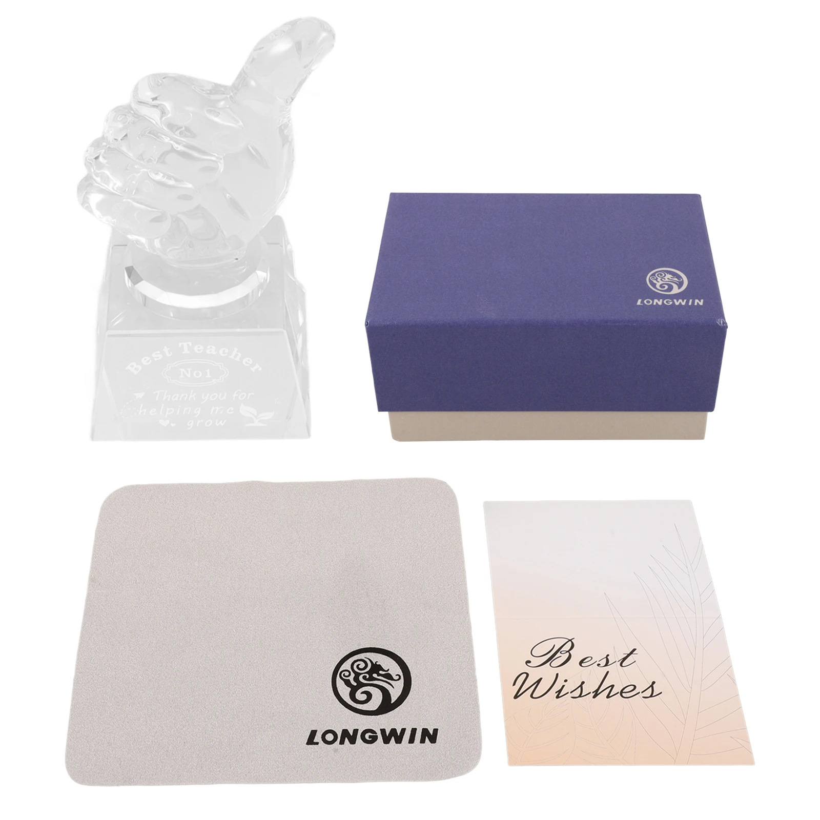 День учителя Хрустальный трофей для большого пальца Награда на палец для занятий спортивным призом Награда ко Дню учителя Трофей 
День учителя Хрустальный трофей для большого пальца Награда на палец для занятий спортивным призом Награда ко Дню учителя Трофей