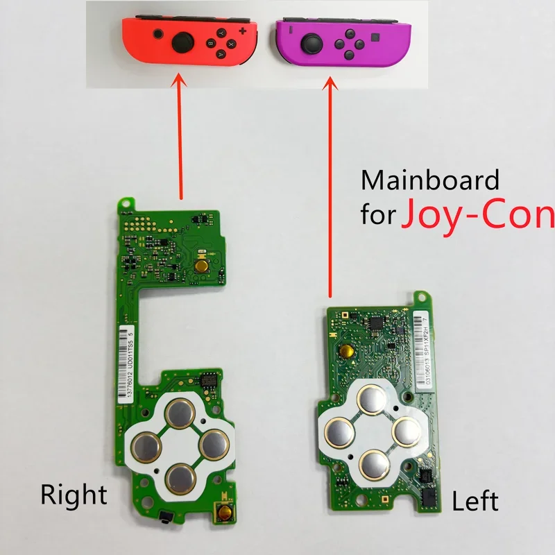 Free Shipping 1set for Nintendo Switch Joycon Left Right Controller PCB LR Board Replacement for NS Joy Con Board Repair
Free Shipping 1set for Nintendo Switch Joycon Left Right Controller PCB LR Board Replacement for NS Joy Con Board Repair