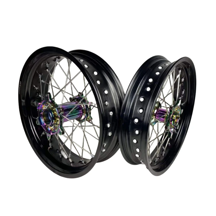 Hot-selling Motorcycle Wheels 17x3.5 Front 17x5.0 Rear Anodized Aluminum Alloy Rims for TE 250 FE250 FS450 TE 300 DOT
Hot-selling Motorcycle Wheels 17x3.5 Front 17x5.0 Rear Anodized Aluminum Alloy Rims for TE 250 FE250 FS450 TE 300 DOT