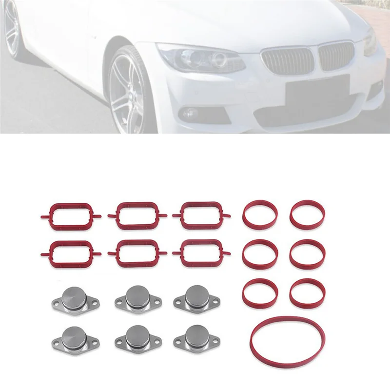 AV32-26Pcs Intake Manifold Seal Gasket Kit 11612246945 11617790198 For BMW 3 5 6 7 Series E61 E63 E70 E83 E90 E92 X3 X5 X6
AV32-26Pcs Intake Manifold Seal Gasket Kit 11612246945 11617790198 For BMW 3 5 6 7 Series E61 E63 E70 E83 E90 E92 X3 X5 X6