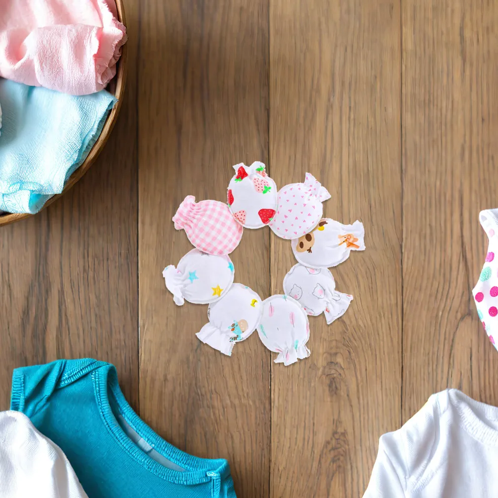 8Pcs Baby Anti-Scratch Mittens Premium Cotton Infant No Scratch Hand Protectors for Newborns Soft Skin-Friendly Comfortable
8Pcs Baby Anti-Scratch Mittens Premium Cotton Infant No Scratch Hand Protectors for Newborns Soft Skin-Friendly Comfortable