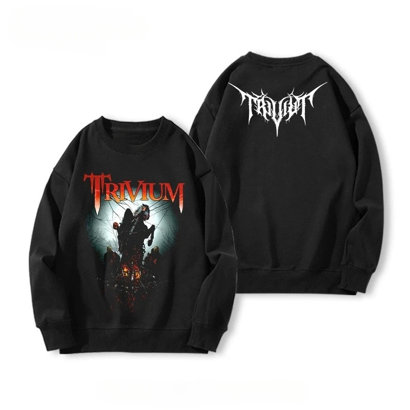 Мужская толстовка Fit Trivium Rock Band с круглым вырезом, осенне-зимняя, в стиле европейского хэви-метал рок, модная, в уличном стиле
Мужская толстовка Fit Trivium Rock Band с круглым вырезом, осенне-зимняя, в стиле европейского хэви-метал рок, модная, в уличном стиле