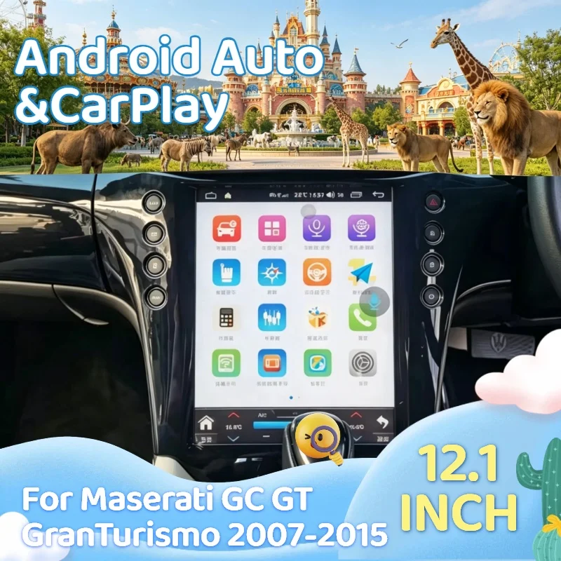 L RHD Android 14 CarPlay Auto 12.1" Car Radio For Maserati GC GT GranTurismo 2007-2015 Screen Multimedia Stereo Player GPS Head
L RHD Android 14 CarPlay Auto 12.1" Car Radio For Maserati GC GT GranTurismo 2007-2015 Screen Multimedia Stereo Player GPS Head