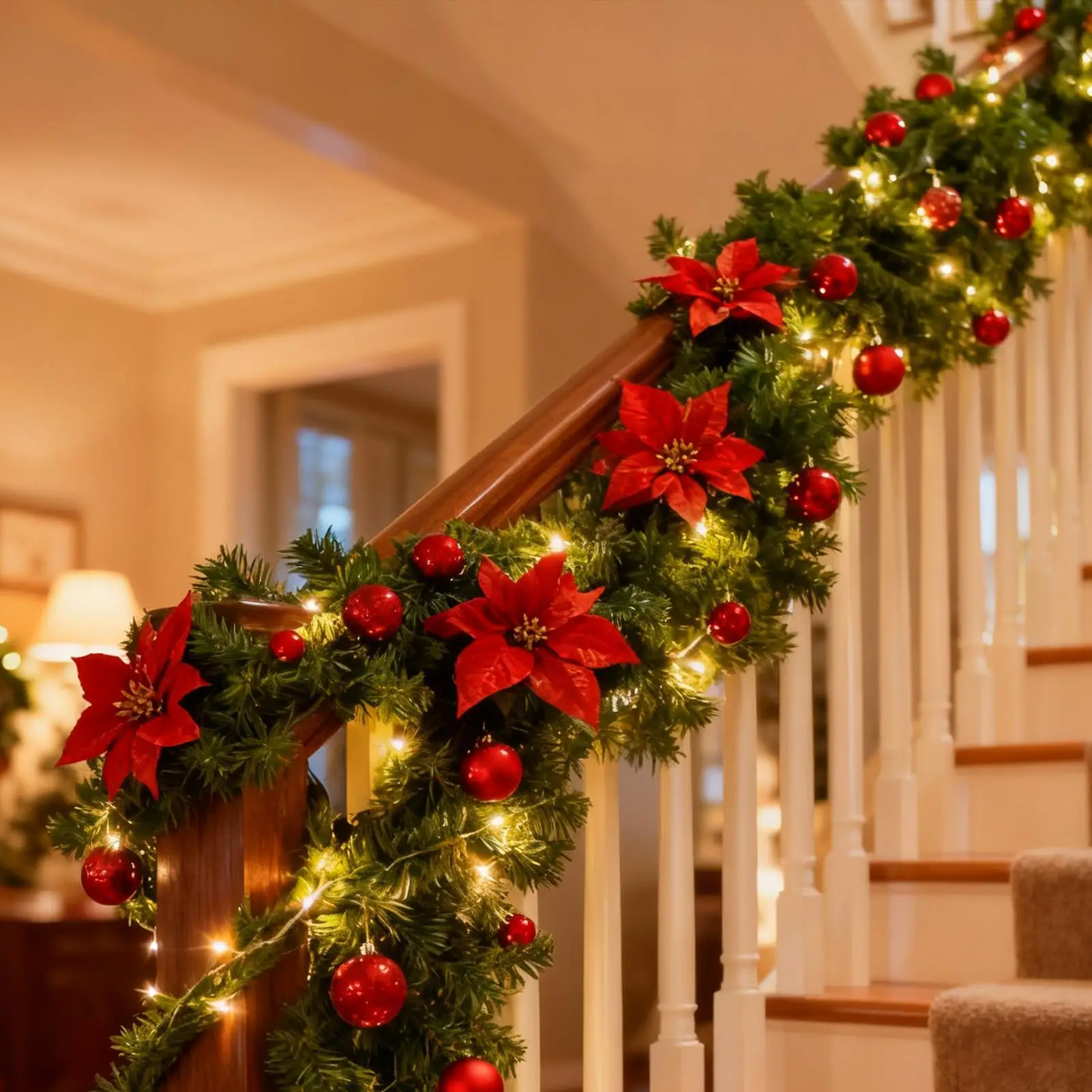 Wreath For Front Door 2.7m Festive Adjustable Realistic Decoration Christmas Compact Artificial Garland For Indoor Outdoor Wall
Wreath For Front Door 2.7m Festive Adjustable Realistic Decoration Christmas Compact Artificial Garland For Indoor Outdoor Wall