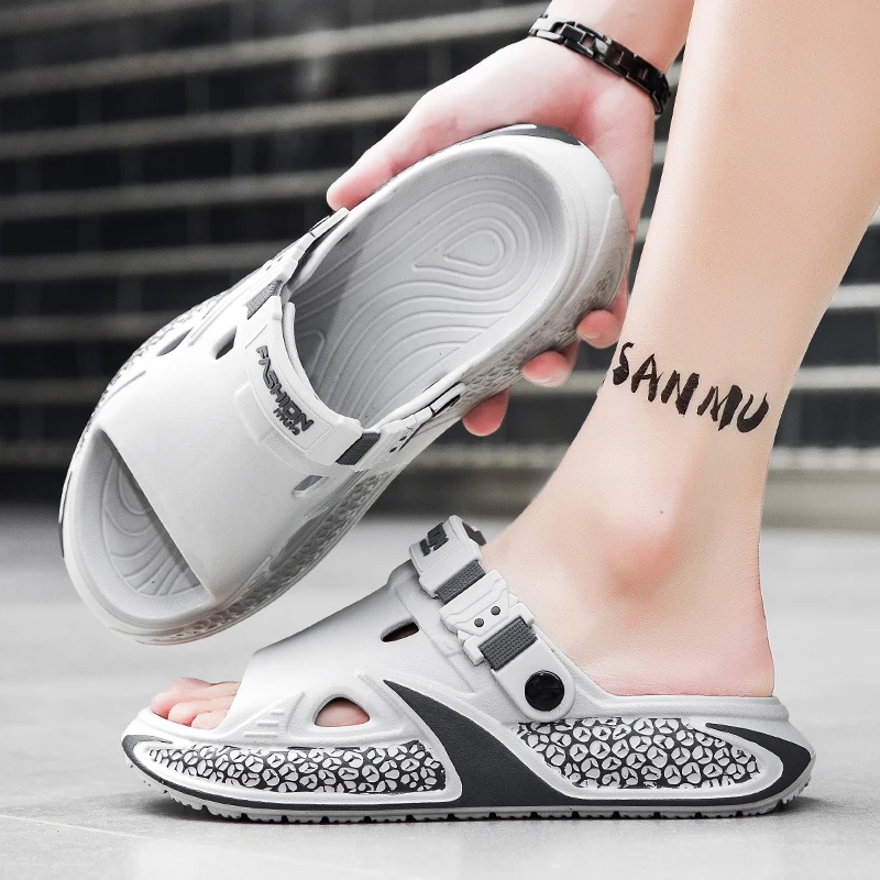 Men Plain Matte Casual Slides Integrated Rubber Molding Anti Slip Wearproof Breathable Shower Beach Outdoor Lazy Footwear
Men Plain Matte Casual Slides Integrated Rubber Molding Anti Slip Wearproof Breathable Shower Beach Outdoor Lazy Footwear