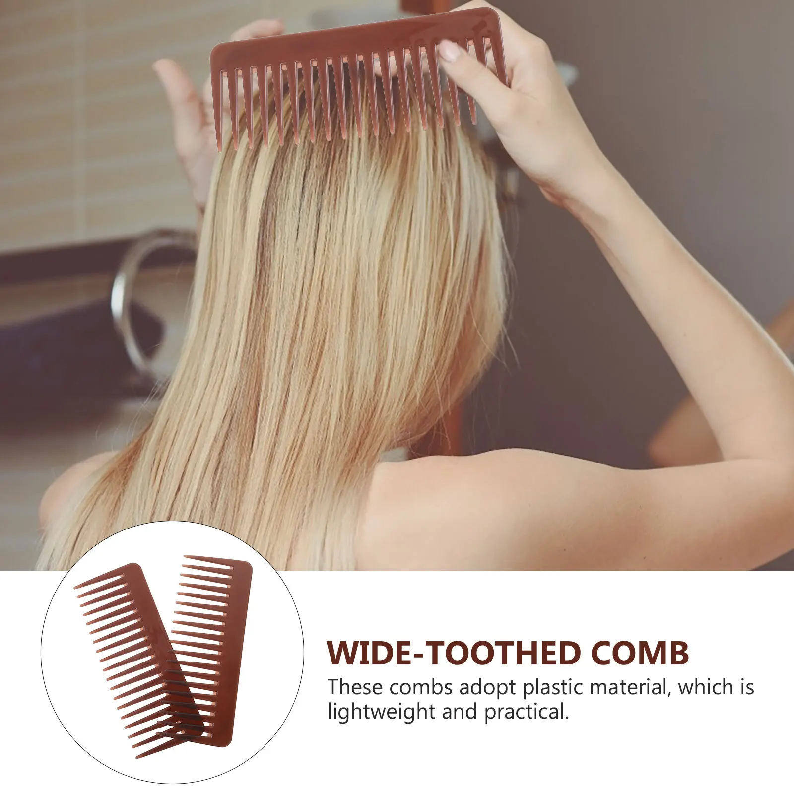 Набор из 2 портативных расчесок с широкими зубьями для густых волос, пластиковая расческа для распутывания, бережная к коже головы, способствует кровообращению, идеально подходит для путешествий
Набор из 2 портативных расчесок с широкими зубьями для густых волос, пластиковая расческа для распутывания, бережная к коже головы, способствует кровообращению, идеально подходит для путешествий