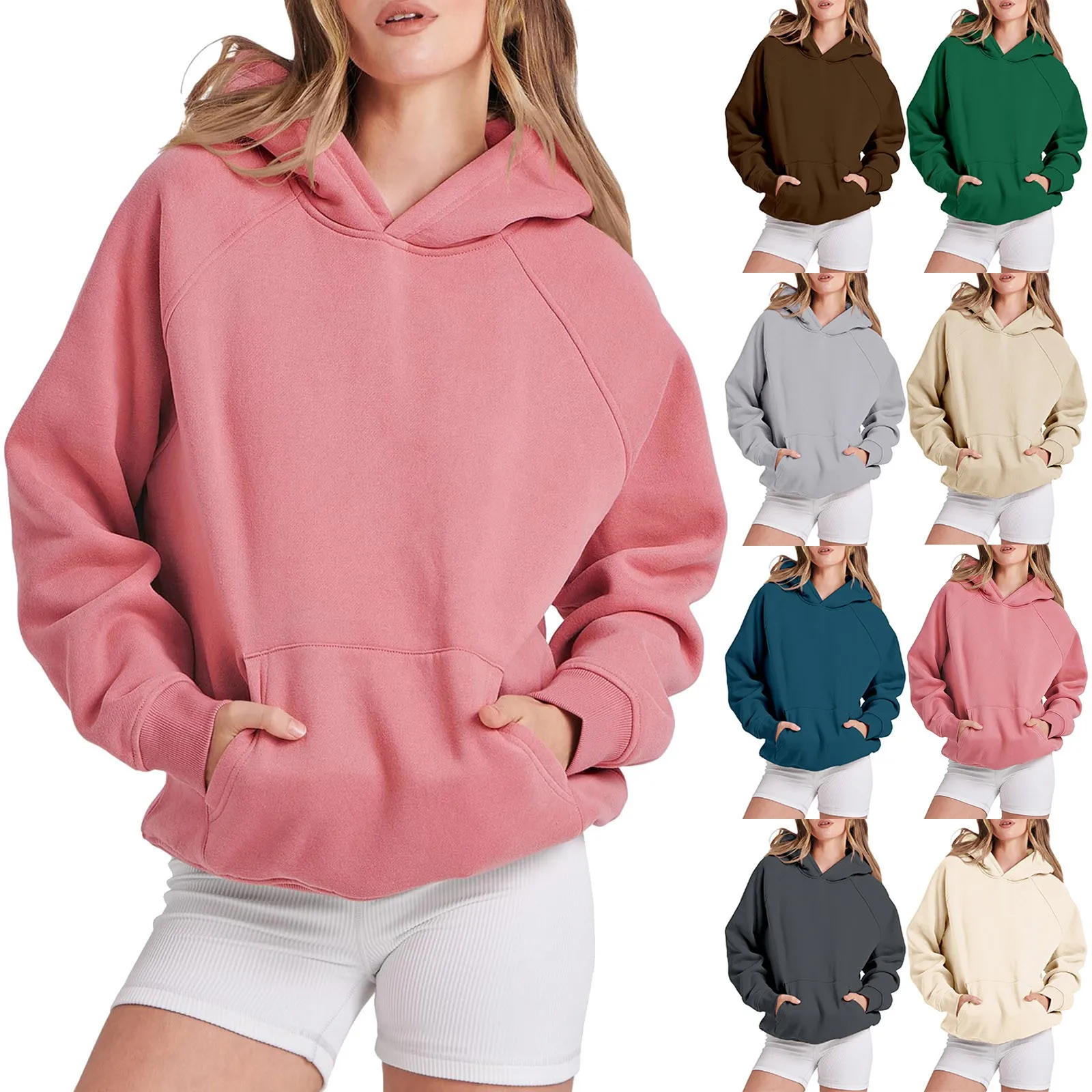 Women Hoodies Fleece Oversized Sweatshirt Casual Basic Hoodies Women Zipper Hoodies Women Womens Sweatshirts Pullover
Women Hoodies Fleece Oversized Sweatshirt Casual Basic Hoodies Women Zipper Hoodies Women Womens Sweatshirts Pullover