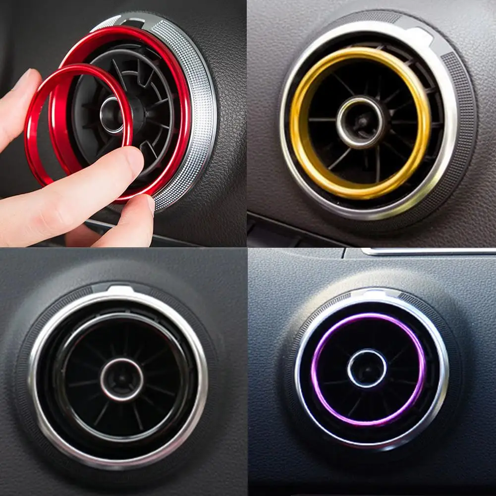 Car Air Conditioning Outlet Decorative Inner Ring For A3/s3/q2l Ac Outlet Trim Cover Car Air Conditioning Decoration R I8w0 
Car Air Conditioning Outlet Decorative Inner Ring For A3/s3/q2l Ac Outlet Trim Cover Car Air Conditioning Decoration R I8w0