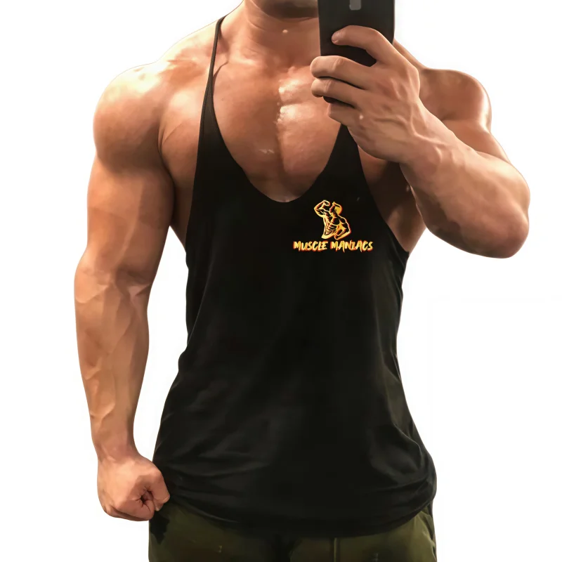 Gym Men's Bodybuilding Tank Vest – Sleeveless Stringer Shirt, Training-Specific Design with Durable Fabric for Gym Workouts
Gym Men's Bodybuilding Tank Vest – Sleeveless Stringer Shirt, Training-Specific Design with Durable Fabric for Gym Workouts