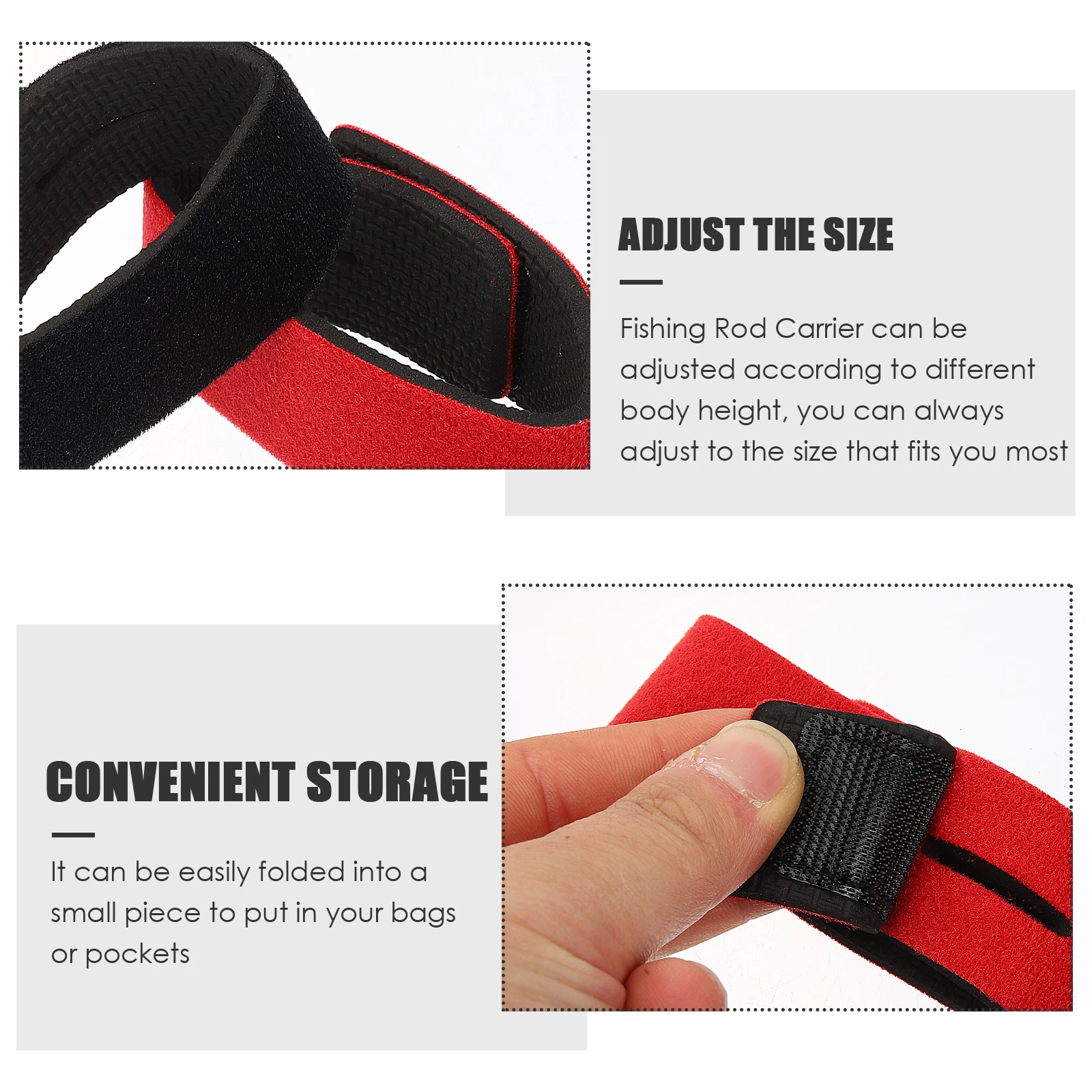 4pcs Fishing Rod Carrier Set Elastic Adjustable Straps Polyester Holder Transport Wrap Pole Bandage Durable Comfortable
4pcs Fishing Rod Carrier Set Elastic Adjustable Straps Polyester Holder Transport Wrap Pole Bandage Durable Comfortable